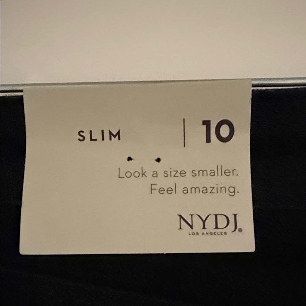 NWT NYDJ Women's Dark Blue Parker Slim Jeans - Picture 3 of 4